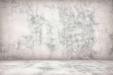 Abstract Concrete Room Background Using for Product Presentation Backdrop.