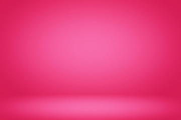 Abstract Gradient Plastic Pink Room Illustration Background, Suitable for Product Presentation and Backdrop.