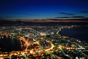 Fototapeta premium 函館の夜明け