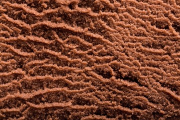 Chocolate Ice Cream Texture