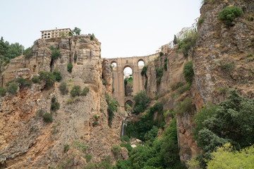 Ronda old architecture in Spain