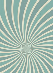 Sunlight background. faded blue and beige color burst background.