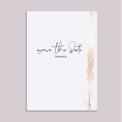 Elegant Save the date gold luxury textures. Glitter foil marble texture. Beautiful backgrounds for advertising, poster, invitations, wallpaper, textile, typography