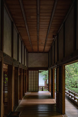 京都 青蓮院門跡 宸殿の回廊