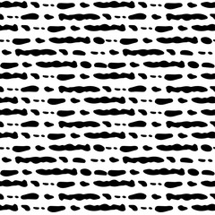 Black watercolor stripes on a white background in grunge style	