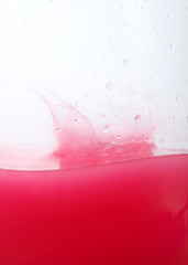 strawberry juice splash