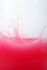 strawberry juice splash