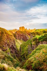 Fototapeta na wymiar Dunottar Castle, Schottland, United Kingdom, Großbrittannien, Europa