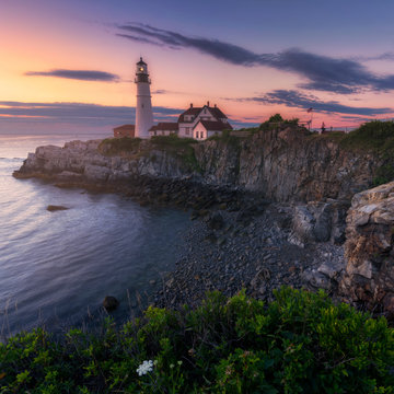 Portland Head Lighthouse morning