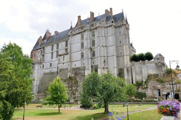 Fototapeta na wymiar Château de Châteaudun, Eure-et-Loir, France