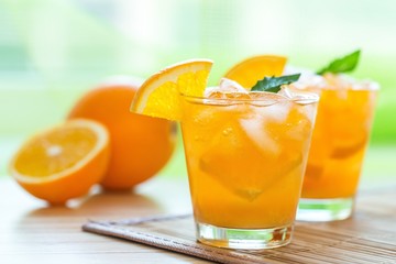 Ice Cold Orange Juice