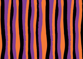 Halloween abstract retro vintage lines background color