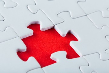 Puzzle with Missing Piece