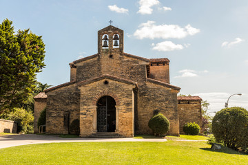 Oviedo, Spain. The Church of San Julian de los Prados, a Roman Catholic pre-Romanesque temple in...