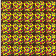 seamless floral pattern, cheerful, exhilarating