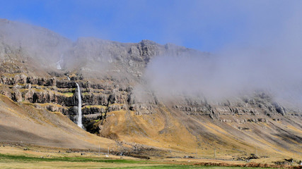 Rivières, torrents, cascades et chutes d'eau en Islande