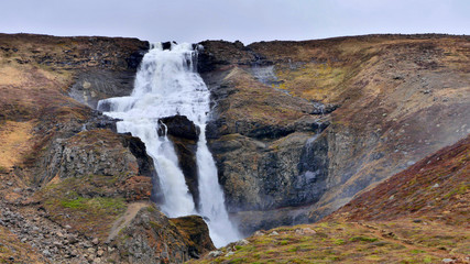 Rivières, torrents, cascades et chutes d'eau en Islande