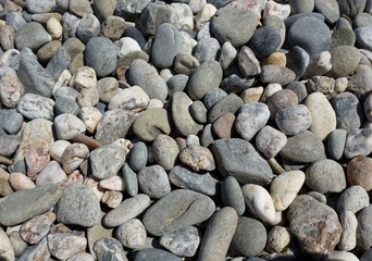 Rocas y piedras de playa, fondo con textura