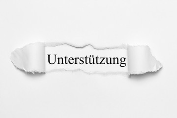 Unterstützung