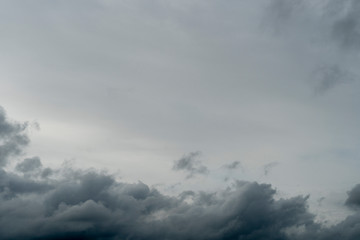 Fototapeta na wymiar ฺBackground and textured nature of Overcast sky.