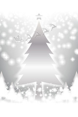 Background wallpaper Vector free christmas Xmas merry christmas eve fir tree message greeting card santa claus gift white snowflakes winter event party ornament クリスマスカード,メッセージカード,宣伝広告ポスター,ツリー,樅の木,無料素材