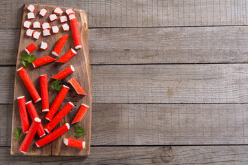 Crab sticks from fish protein © whitestorm