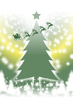 Background wallpaper Vector free christmas Xmas merry christmas eve fir tree message greeting card santa claus gift white snowflakes winter event party ornament クリスマスカード,冬のイベント,無料,フリー,ビジネス宣伝広告ポスター
