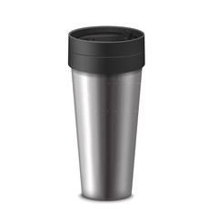 Realistic 3d Detailed Tumbler Thermos Cup. Vector