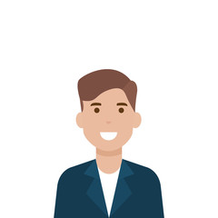 Isolated avatar man vector design