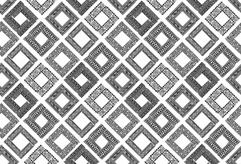 Abstract ethnic frames, seamless pattern for your design