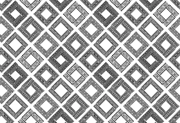 Printed kitchen splashbacks Ethnic style Abstract ethnic frames, seamless pattern for your design