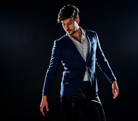 Fototapeta premium Handsome stylish man