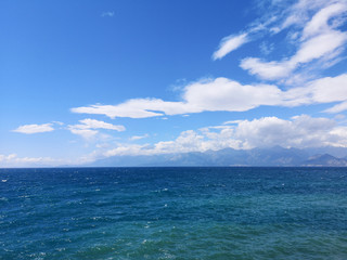 amazing seascape and beautiful sky
