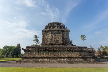 Fototapeta premium Mendut Temple, a Buddhist Monastery in Central Java Indonesia