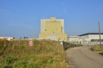 Nuclear power station in the UK.