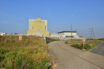 Nuclear power station in the UK.