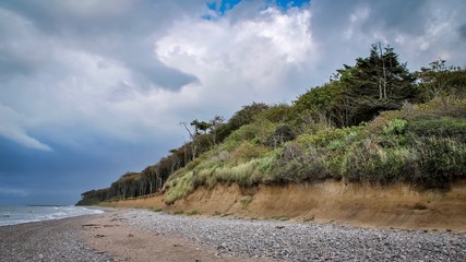 Steilküste an der Ostsee 