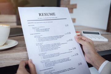 hr audit resume applicant paper and interview  for selection human resource to company.