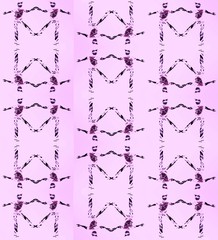 on purple background wallpaper little men holding hands