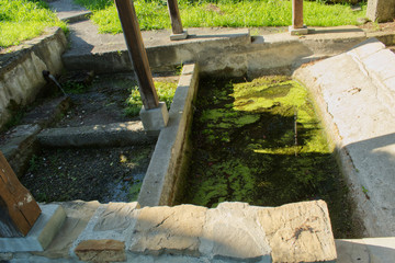 Lavoir à Gurs dans le département des Pyrénées Atlantique