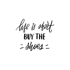 handwritten brush lettering