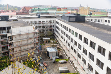 Photos of the buildings in Gothenburg city.