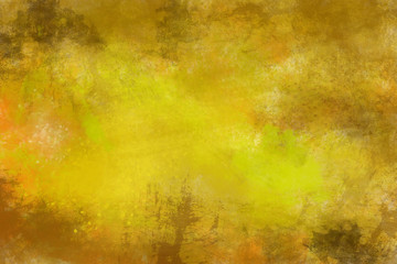 Brown orange yellow grunge texture background