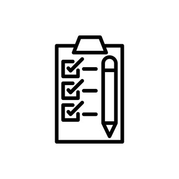 recommend clip art: planning line vector icon