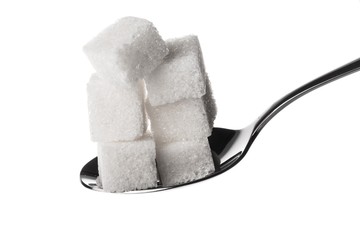 Spoon with Sugar Cubes