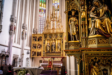 Cathedral St. Elżbieta in Košice. Slovakia. Sunny day