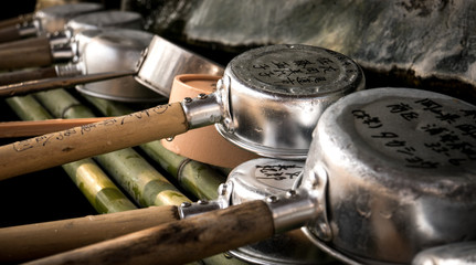 utensiles for water cleansing