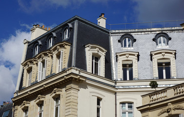Fototapeta na wymiar Mansardes Paris