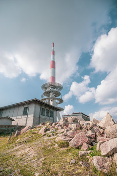 Gipfel Brocken Sendemast