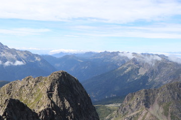 view of mountains